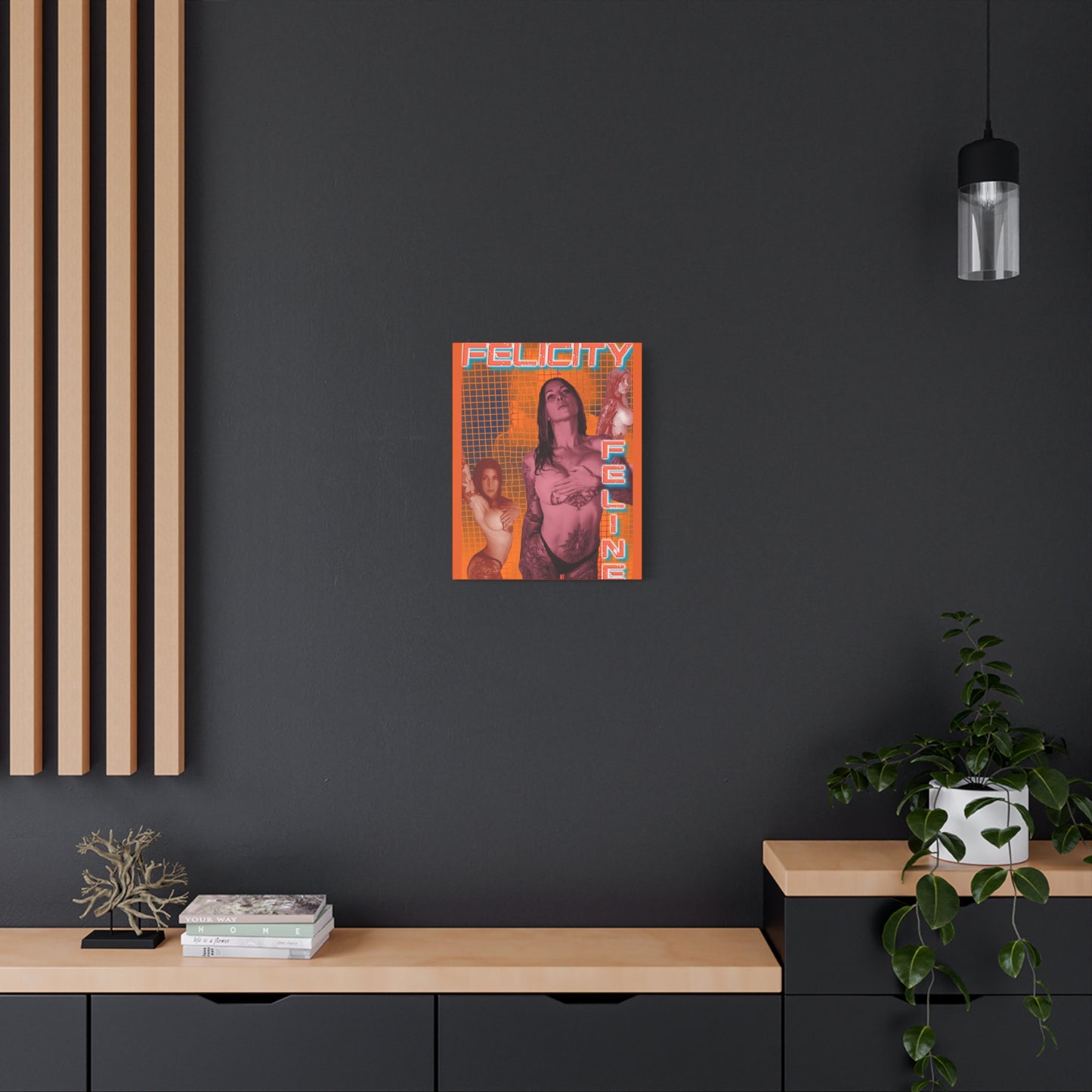 Felicity Feline #3 Matte Canvas