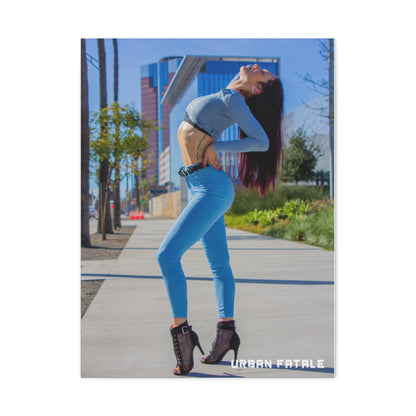 Heather #3 Matte Canvas