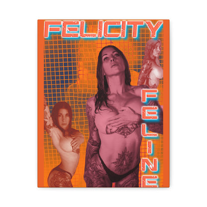 Felicity Feline #3 Matte Canvas