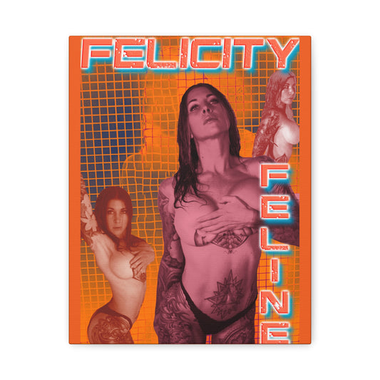 Felicity Feline #3 Matte Canvas