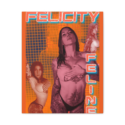 Felicity Feline #3 Matte Canvas